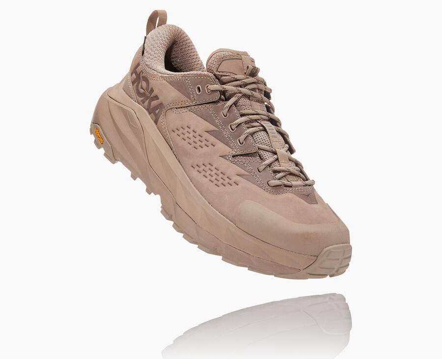 Hoka One One Kaha Låga Gore-Tex Trailskor Dam - Beige - CTXUZ-5304